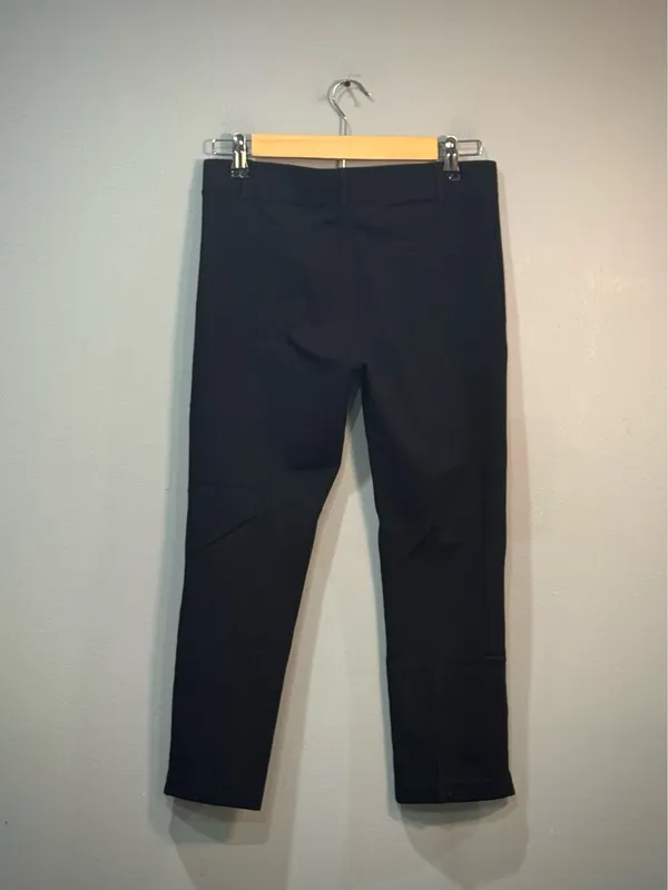 Black Betabrand Cropped Stretch Yoga Work Pants Size S EUC - Image 2