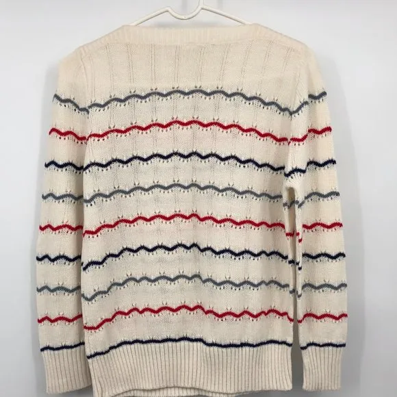 Vintage Boat Neck Sweater Womens M? Used - Image 2
