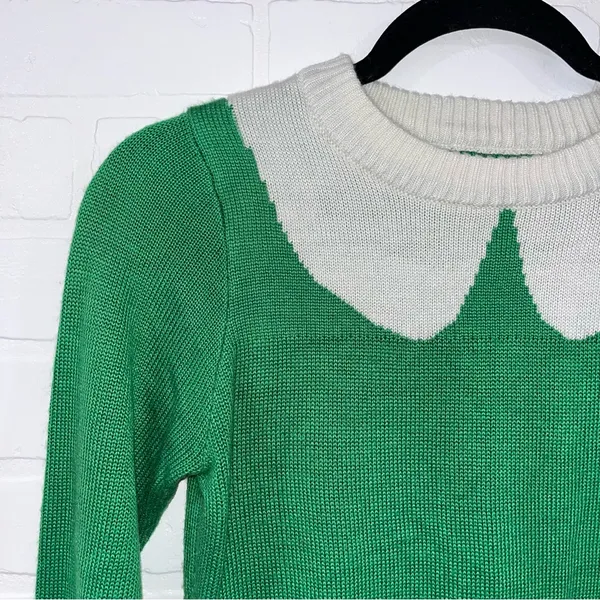 Tipsy Elves Holiday Christmas Buddy The Elf Sweater Dress Ugly Christmas Sweater - Image 7