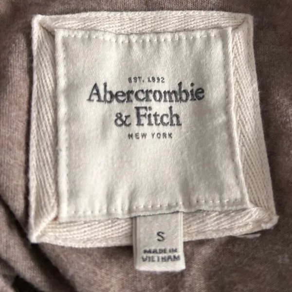 Vintage Abercrombie Y2K‎ Shirt Brown Small - Image 5