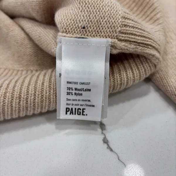 Paige Sweater Womens Size Small Izabella Off the Shoulder Soft Wool Blend - Image 7