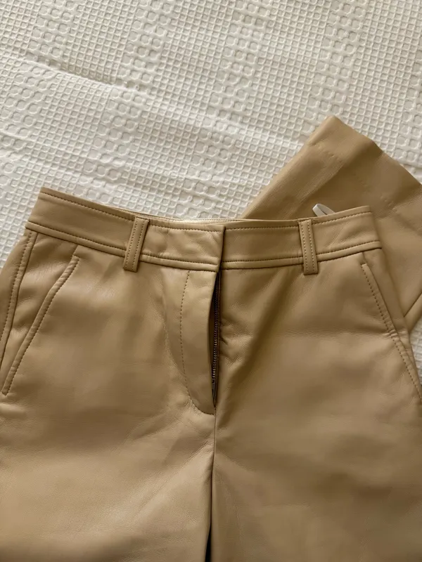 Aritzia Babaton Vegan Leather Pants - Image 3