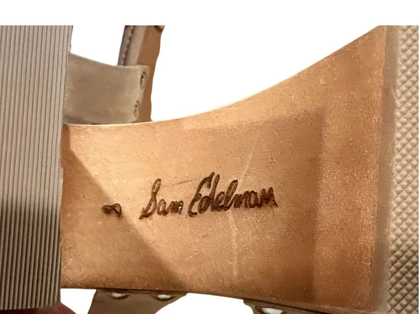 Sam Edelman Rosalind Platform Sandal In Sesame Size 8 NWOT - Image 8