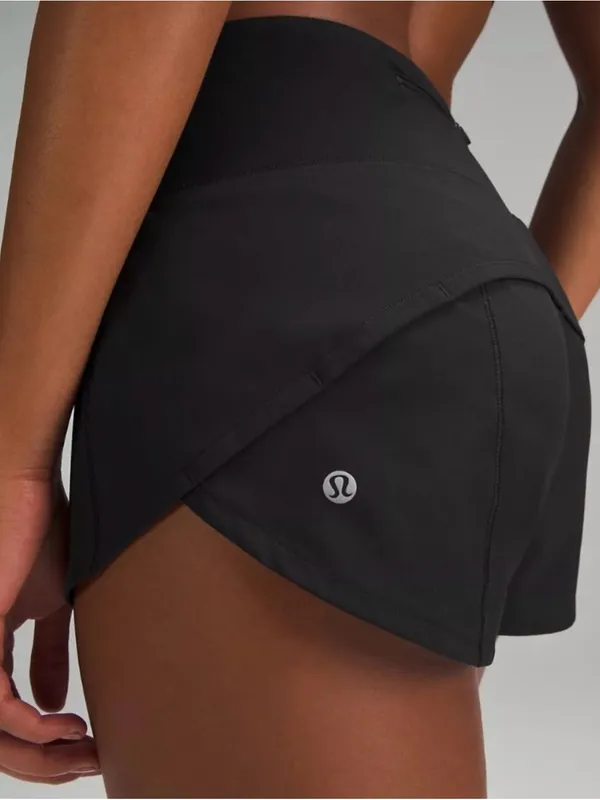 Lululemon Speed Up Low-Rise Lined Short 2.5", Black, Size 12, NWT - Image 7