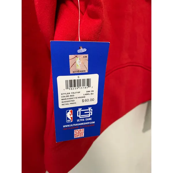 NWT Chicago Bulls Women’s Main Event Fleece Hoodie Size Small NBA - Image 2