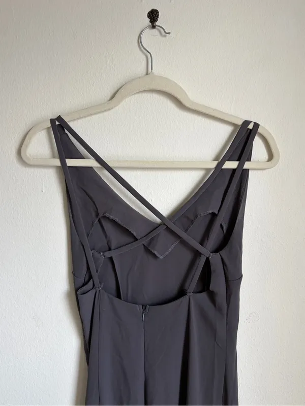 Lulu’s Grey Formal Maxi Dress - Image 3