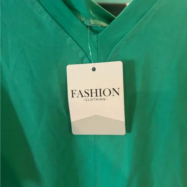 NWT Teal Women's Athletic Romper XL Green - Image 4