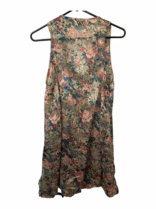 Victoria’s Secret Vintage Floral Button Up Mini Slip Chemise NWT - Image 2