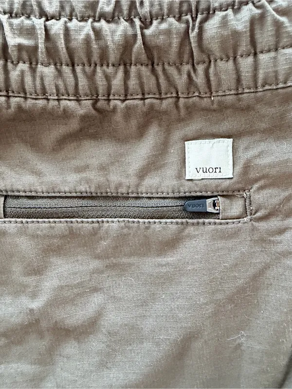 Vuori Olive Drawstring Relaxed Fit Women’s Athletic Shorts - Image 8