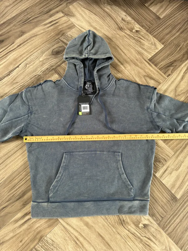 Alphalete Women’s Terry Oversized Hoodie - Blue Topaz ,Size Medium - Image 4