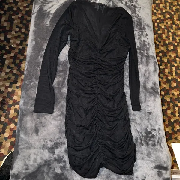 Princess Polly Cyanna Mini Dress in Black Size 6 New with tag - Image 6