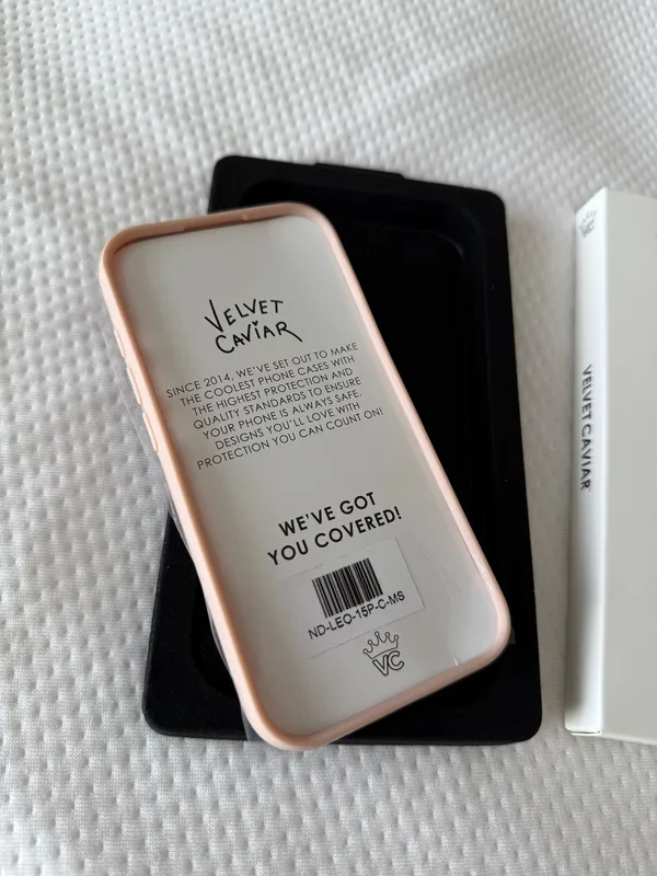 Velvet Caviar Nude Leopard MagSafe iPhone 15 Pro Phone Case - Image 3