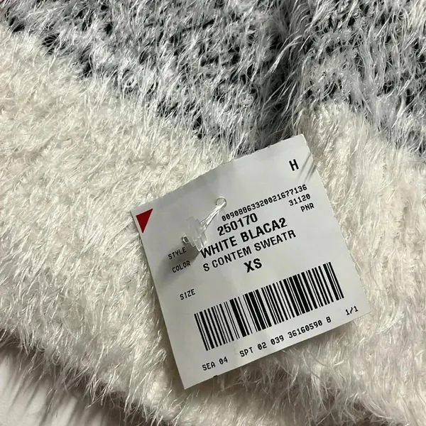 New cozy xs sweater cliche brand fuzzy‎ soft comfortable pattern sweater winter - Image 9