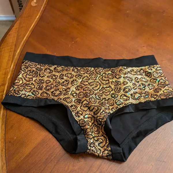 Artista Active Brown Hot Pants, Pole Shorts, Size XL - Image 8