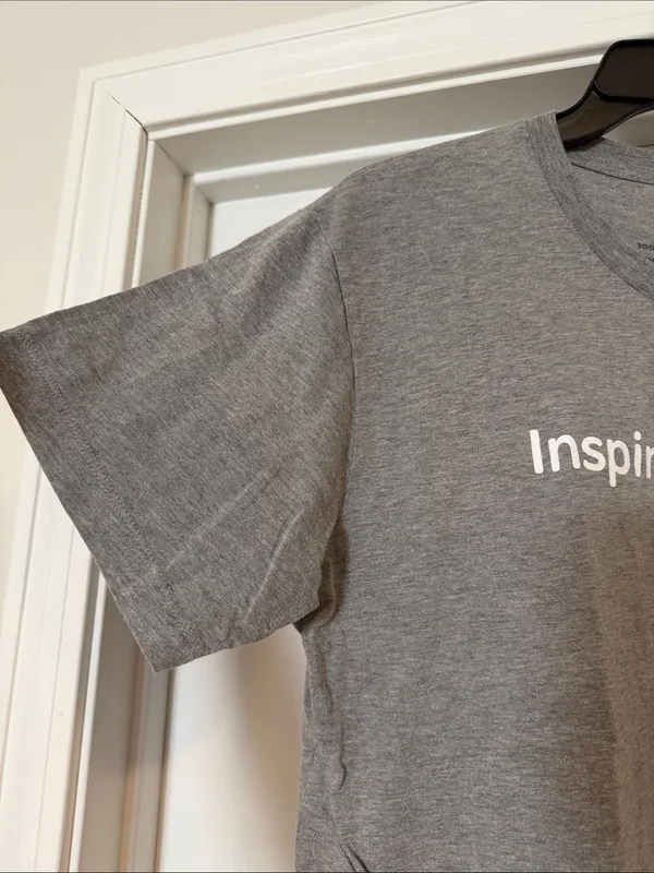 Ann Taylor Inspire Women. Gray Graphic Tee - Image 4