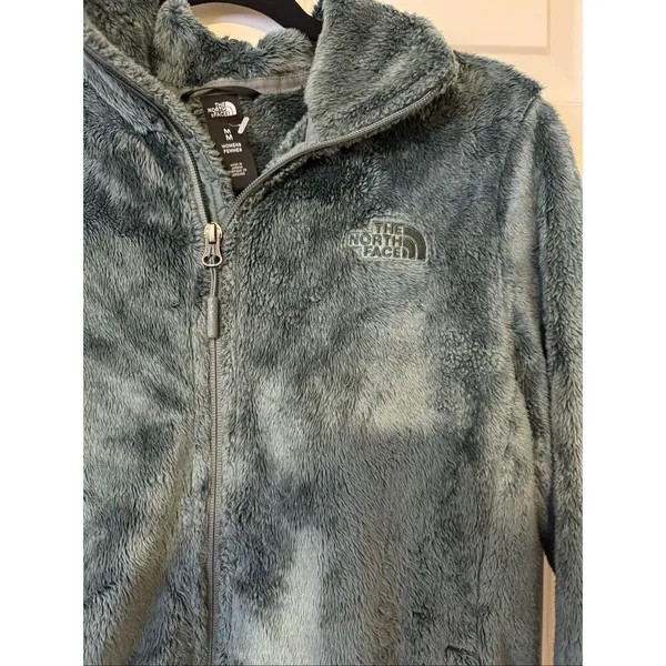 The North Face Women’s Osito Full Zip Fleece Jacket Teal Size Medium M - Image 4