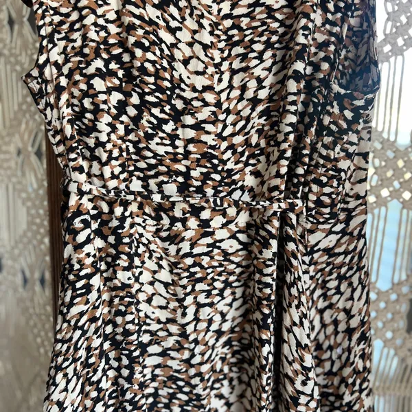 Free People French Quarter Leopard Wrap Mini Dress - Image 10