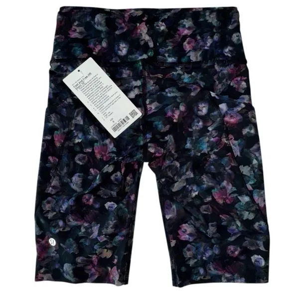 Lululemon Fast Free Short 10" Inseam Non-Reflective Activate Floral Multi Size 6 - Image 8