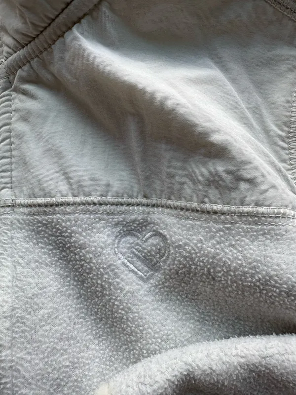 Live Love Dream Cream Fleece Zip Up - Image 7