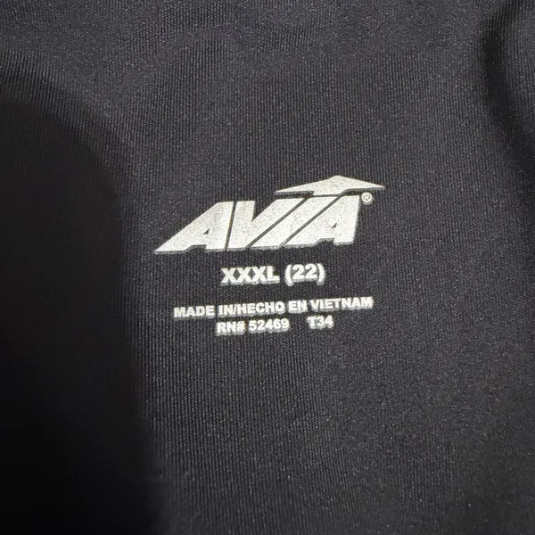 Avia Plus Size XXXL 22 Black Pleated Tennis Skort Athletic Skirt Active‎ Sporty - Image 8