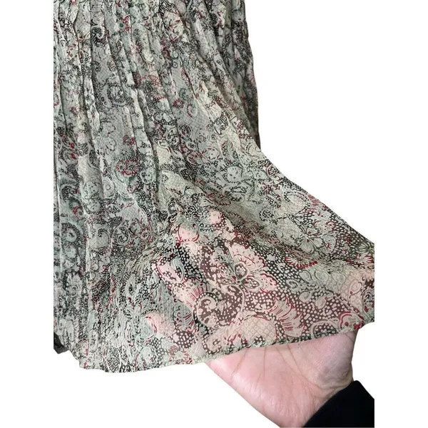Tahari‎ 100% Silk Floral Skirt Womens Size 6 - Image 6
