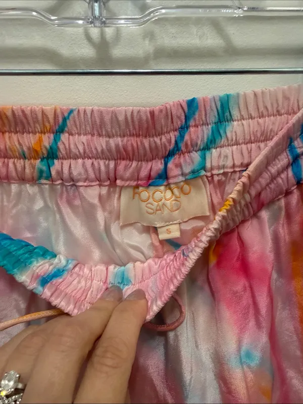 Rococo Sand Davina Pink Tie Dye Shorts - Image 3