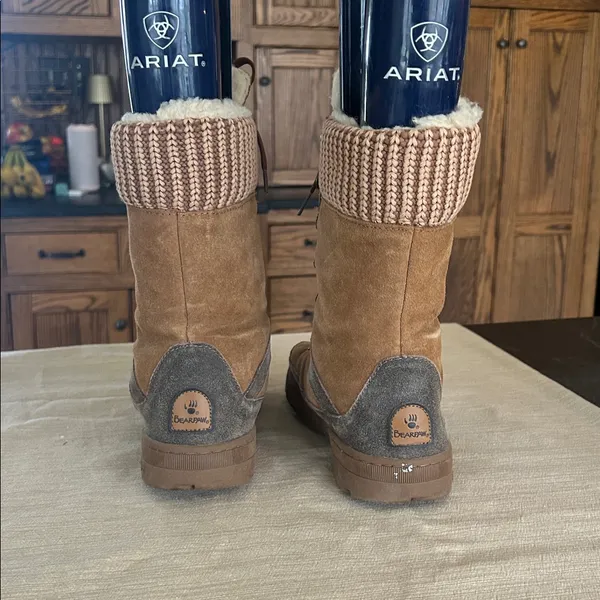 Bearpaw Serena Suede Winter‎ Lace Up Boot - Image 4
