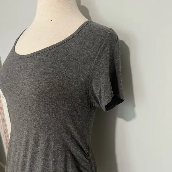 PinkBlush dark gray maternity mini dress - Image 5