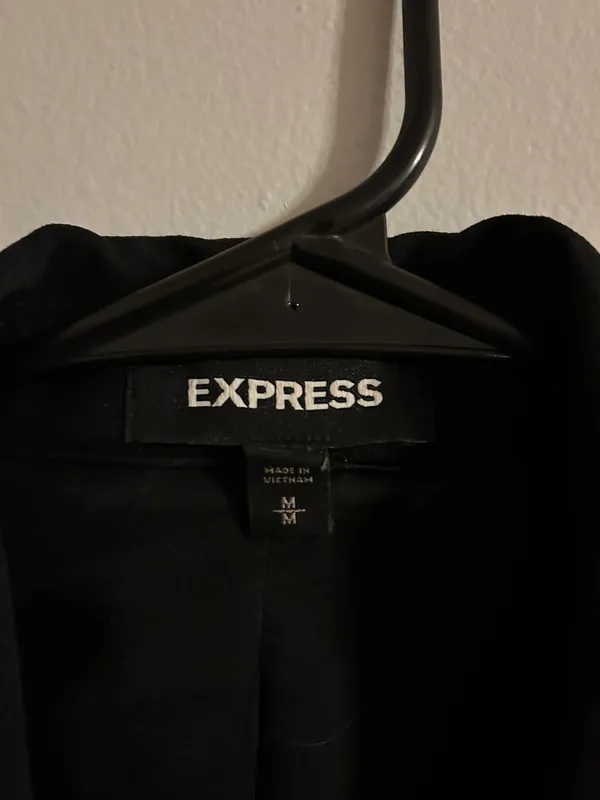 Black Express Blazer Jacket - Image 2