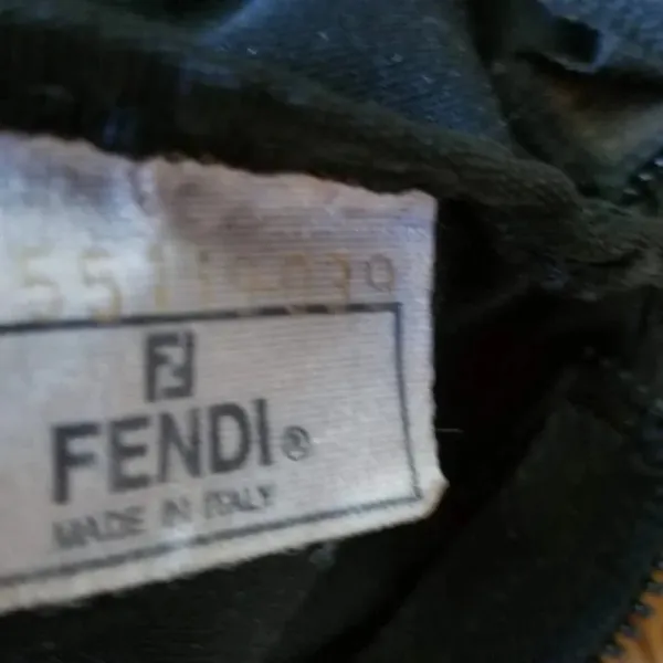 Fendi Black Accessory Nylon Bag - Image 9