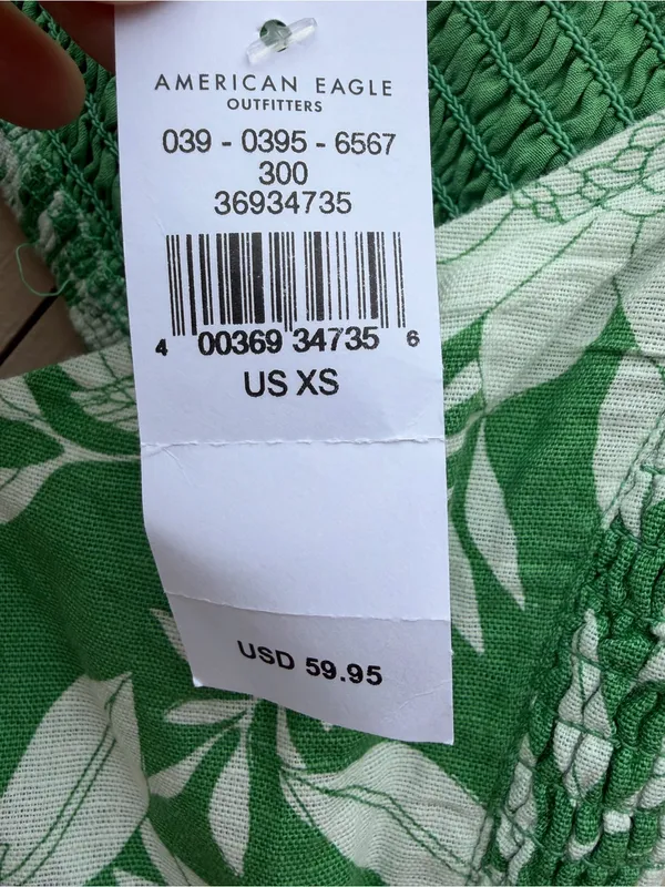 American Eagle Sunset Smocked Sundress - Image 10