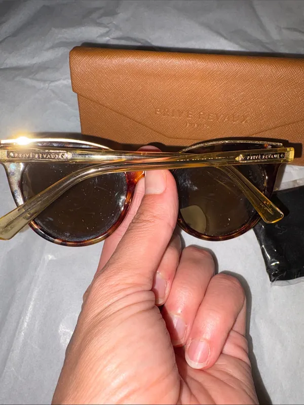 Prive Revaux Women's Tortoiseshell Sunglasses - Brown Lenses - Image 3