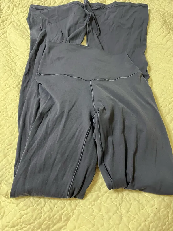 Blue Aerie Flare Leggings - Image 4