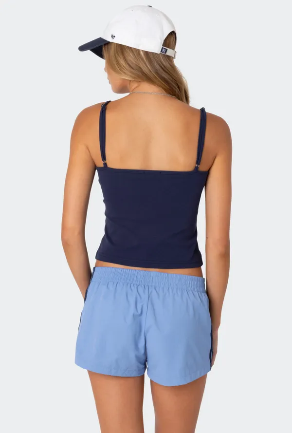edikted navy tank top - Image 2