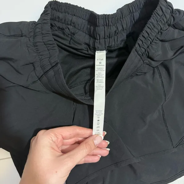 lululemon athletica Black Athletic Running Shorts - Image 3