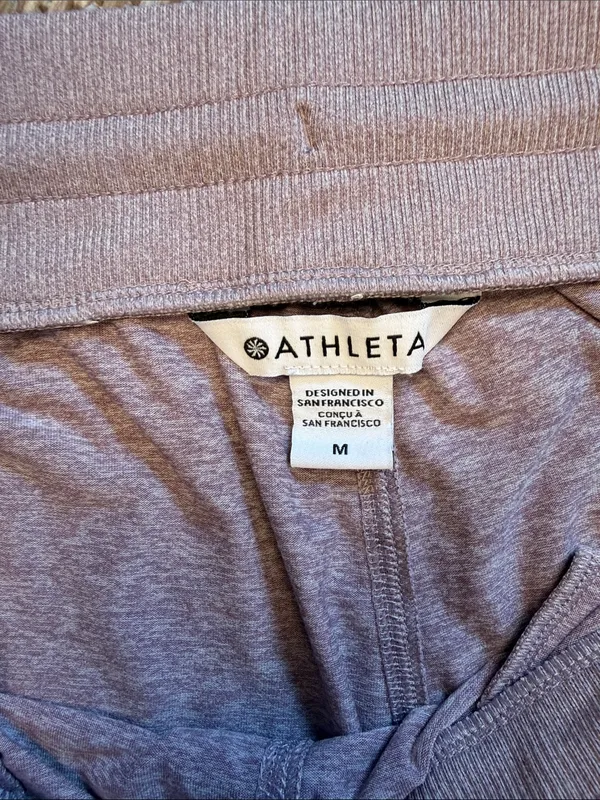 Athleta Soft Drawstring Joggers - Mauve - Image 2