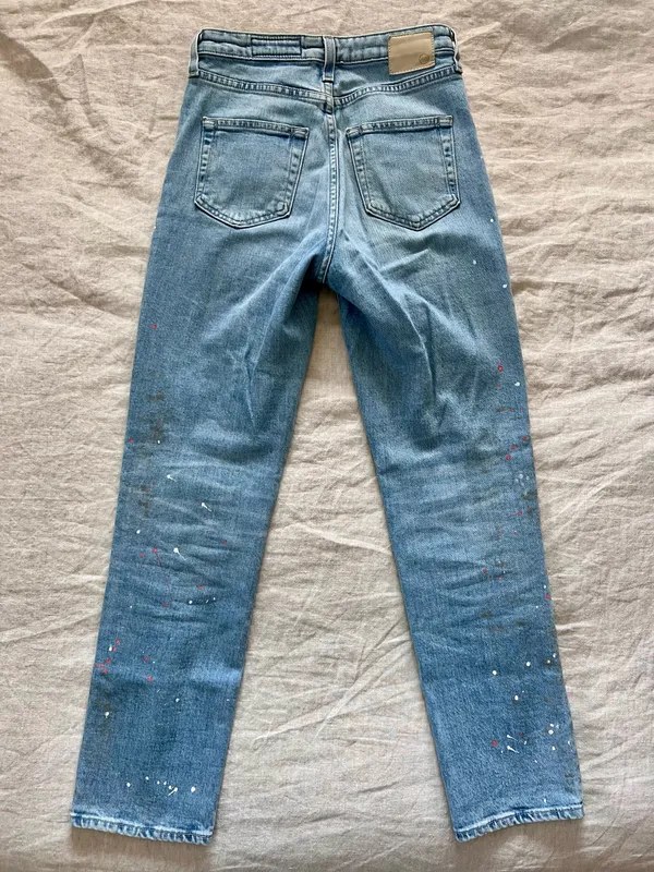 AG Adriano Goldschmied Paint Splatter Jeans - Image 2