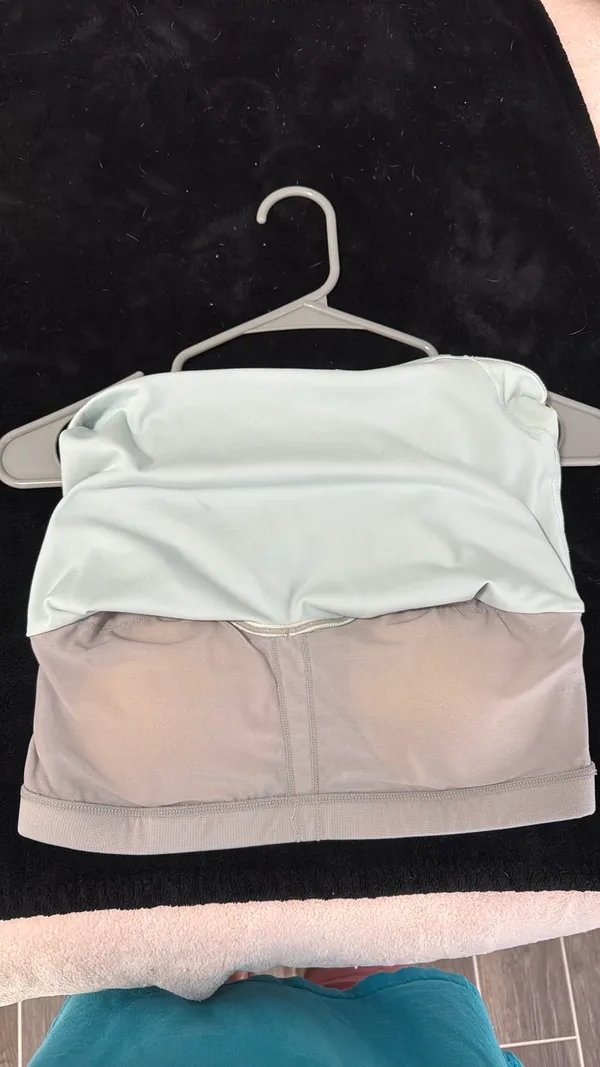 Athletic crop top Blue Size L - Image 2
