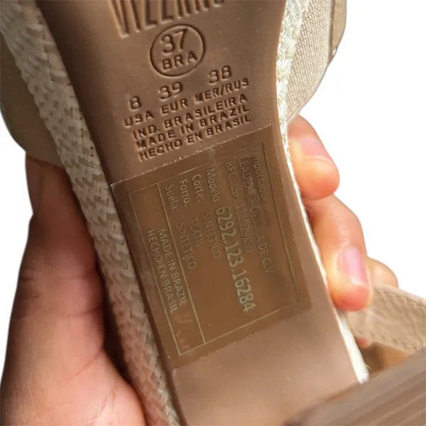Vizzano Women's Elegant Nude Heels Tan Size 8 - Image 7