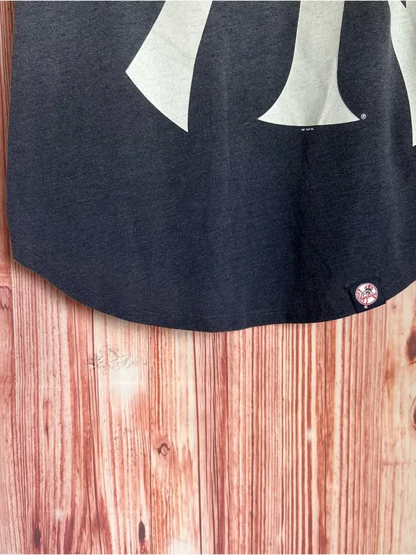 Nike Athletic Cut MLB New York Yankees Navy Ombre Gray Logo Tank Top Sz S - Image 5