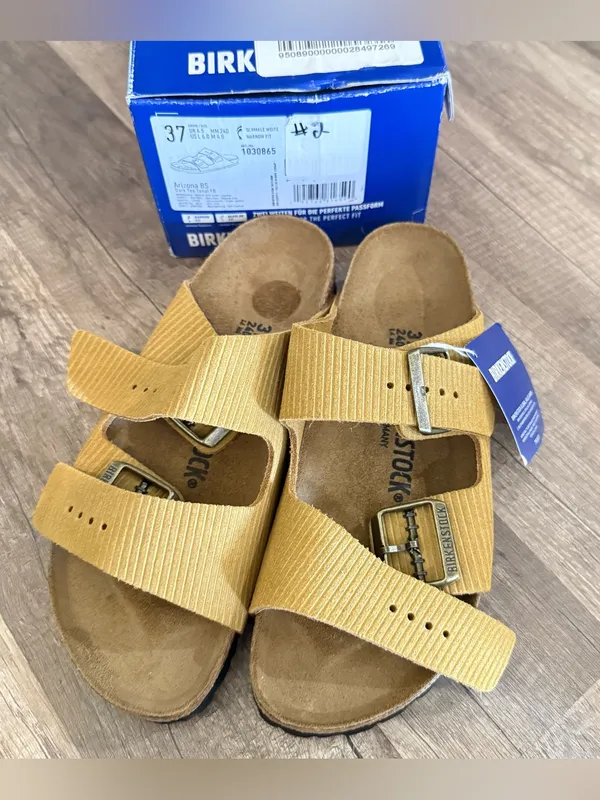 Birkenstock Corduroy Cork Brown Arizona - Image 5