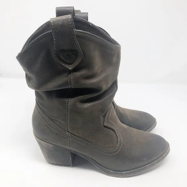 Vintage Rocket Dog Womens Boots Size 7 Y2K Western Country Cowgirl Rodeo Event - Image 4