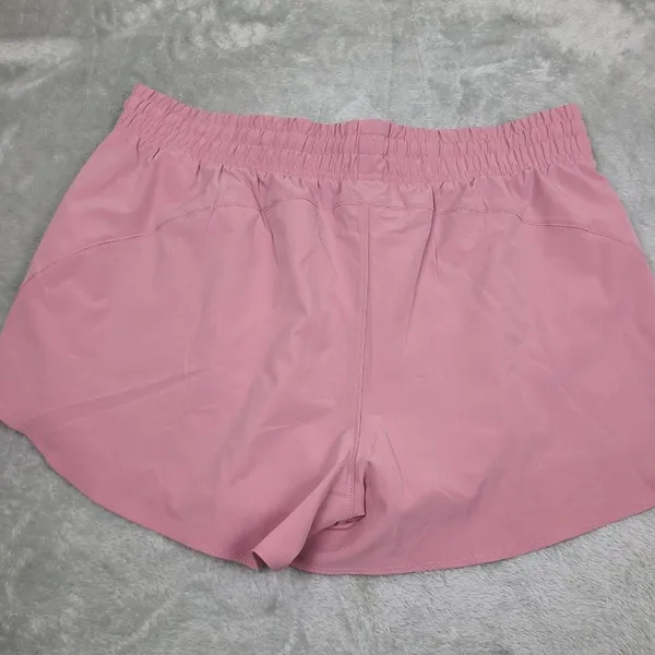 Women’s Under Armour Flex Woven 2 In 1 Shorts 2XL Pink Workout Exercise‎ - Image 2