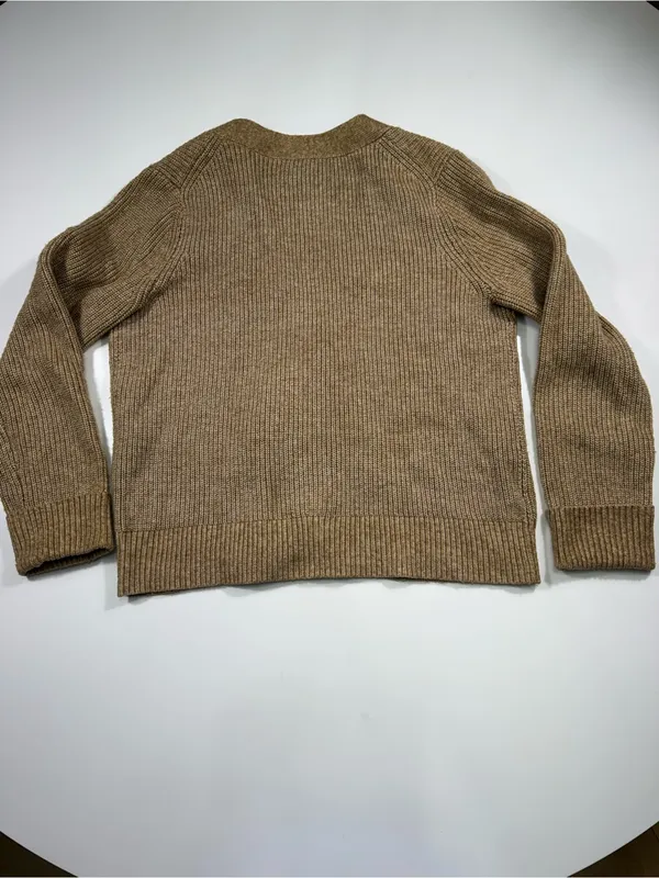 Talbots Wool Blend V-Neck Button Cardigan Sweater - Image 8