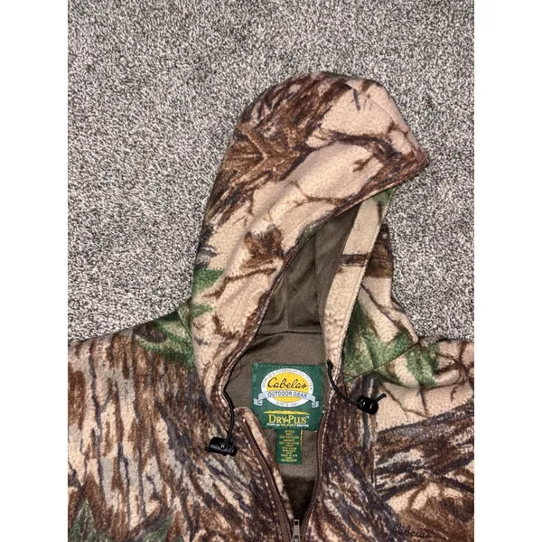 Cabelas Dry Plus Outdoor Gear Camo Half Zip XL - Image 10