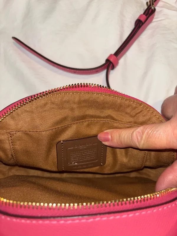 Coach Pink Bag Shoulder crossbody - Image 3
