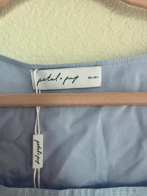 Petal & Pup Linen Top - Image 2