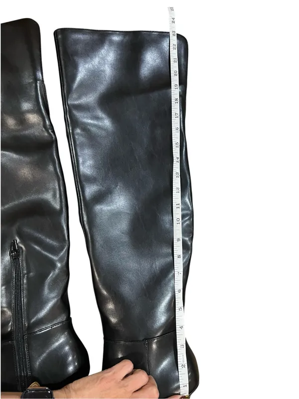 I.N.C. International Concepts Jackston Over-the-Knee Boots Black Size 8 NWOT - Image 7