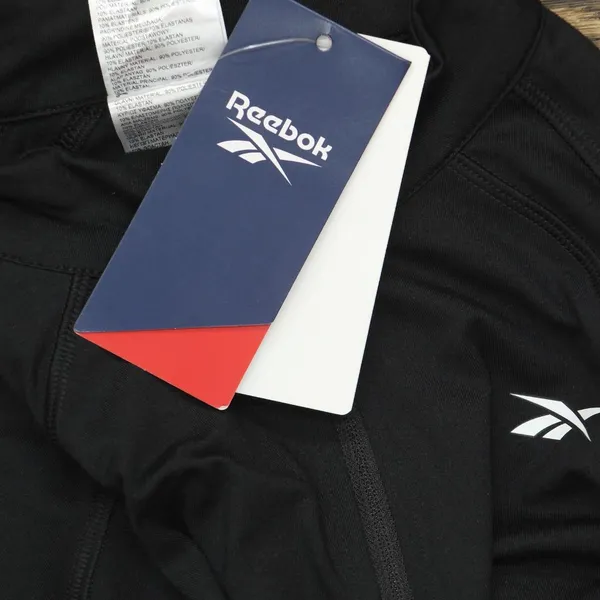 NWT Reebok Womens Identity 1/4 Zip Pullover 100202714 Black S - Image 4