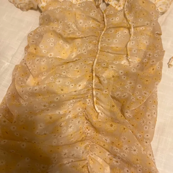 Free People Yellow Tessa dress - Image 2